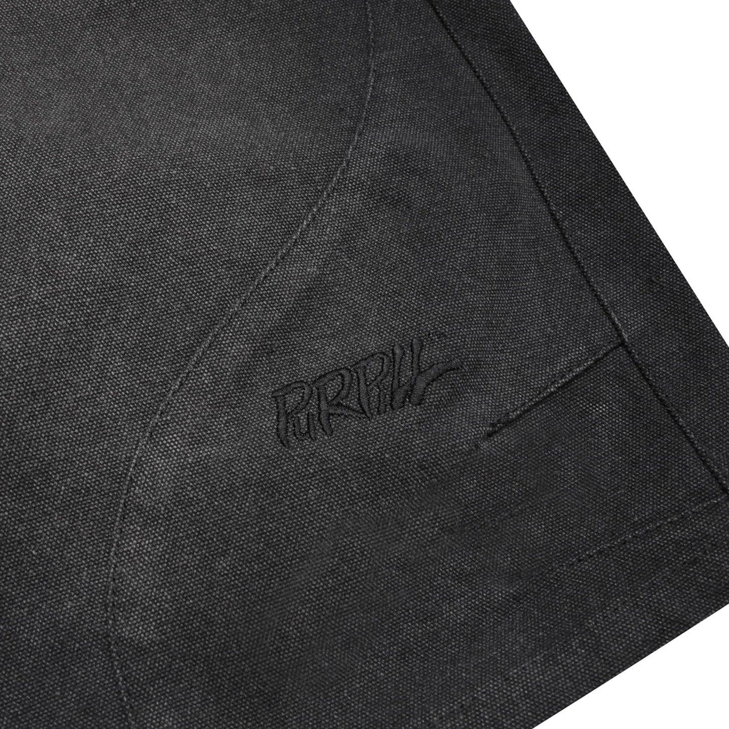 Purpill – Wavecut Denim Shorts (Stone, Unisex)