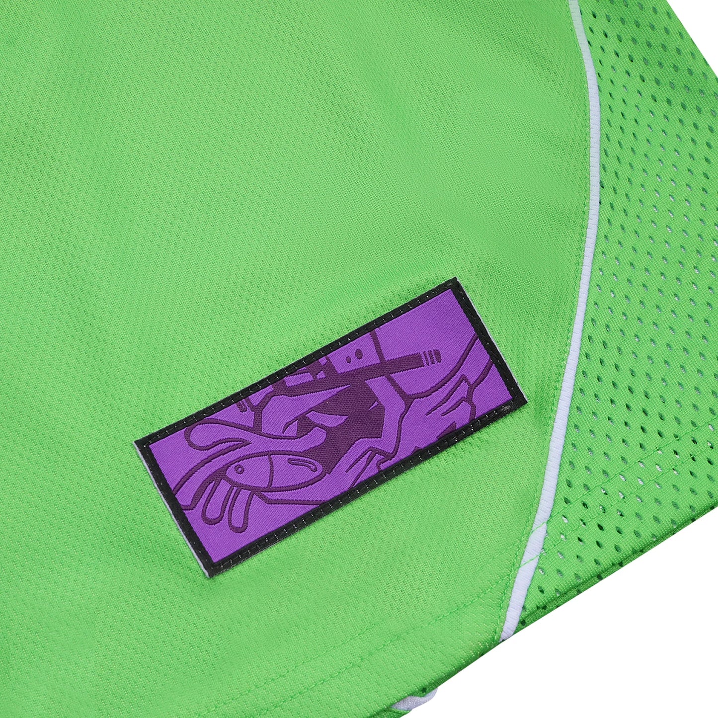 Purpill – Waffle Jersey LS – Lime (Unisex, Oversized)