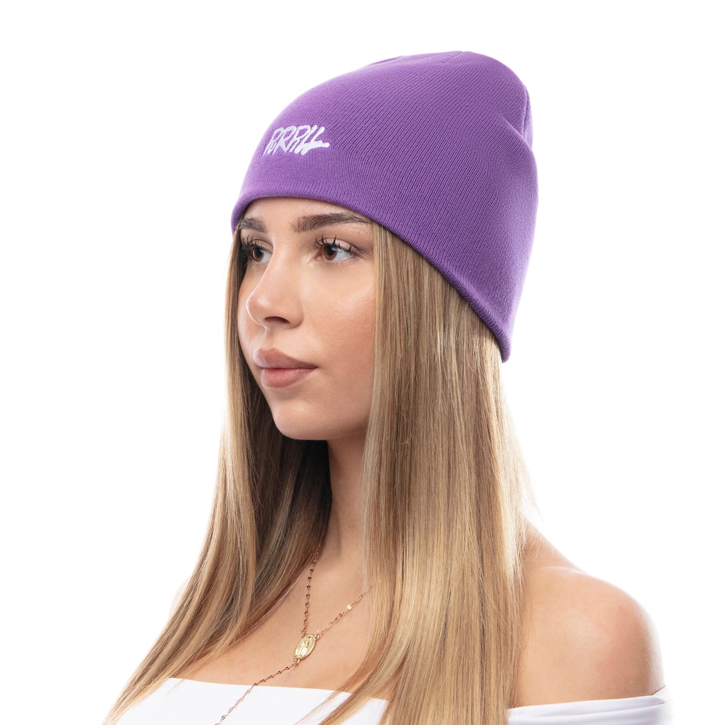 Purpill – Main Logo Embroidery Beanie I Purpill (One Size)