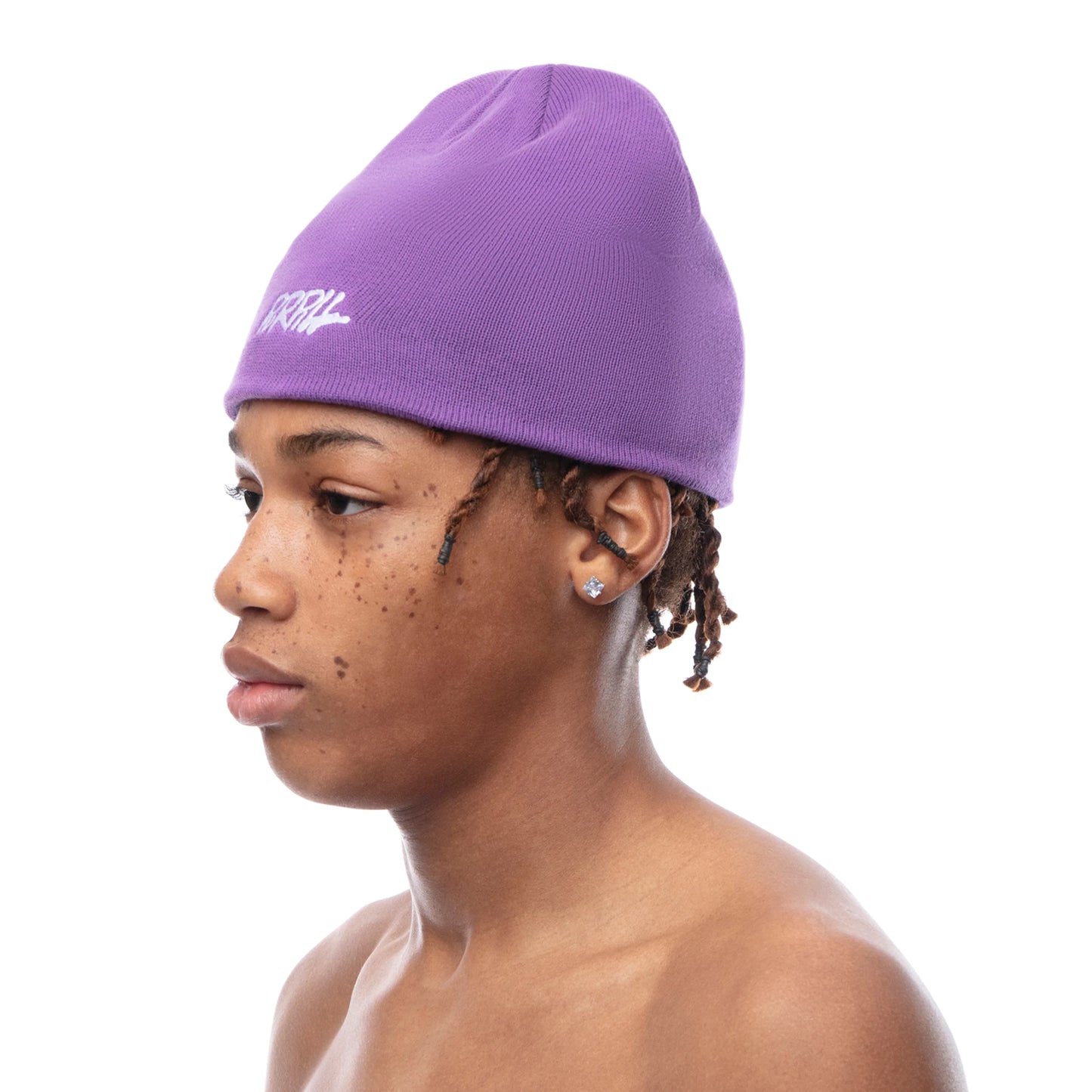 Purpill – Main Logo Embroidery Beanie I Purpill (One Size)