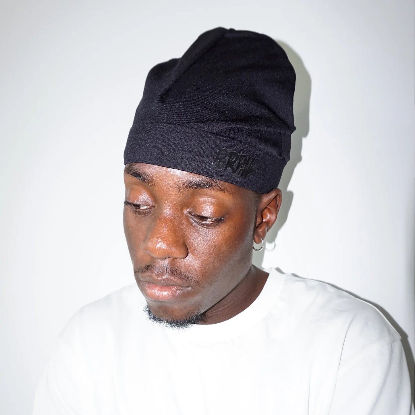 Purpill – Skull Cap - Black (Tech Streetwear Cap)