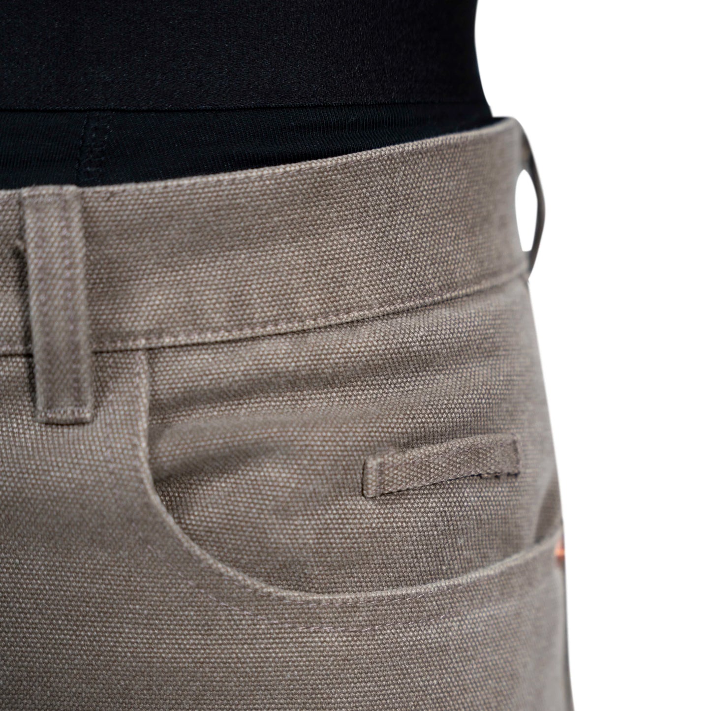Purpill – Wavecut Denim Pants – Ashwood (Unisex, Baggy Fit)