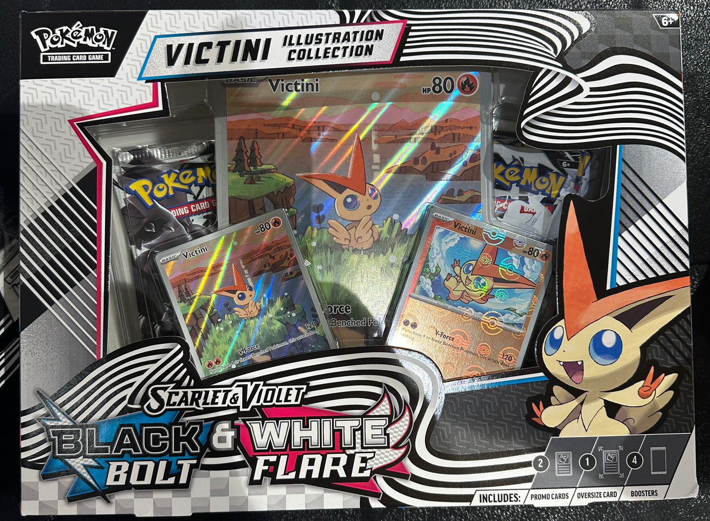 Pokemon Black Bolt & White Flare: Unova Victini Illustration Collection - Box Set (English)
