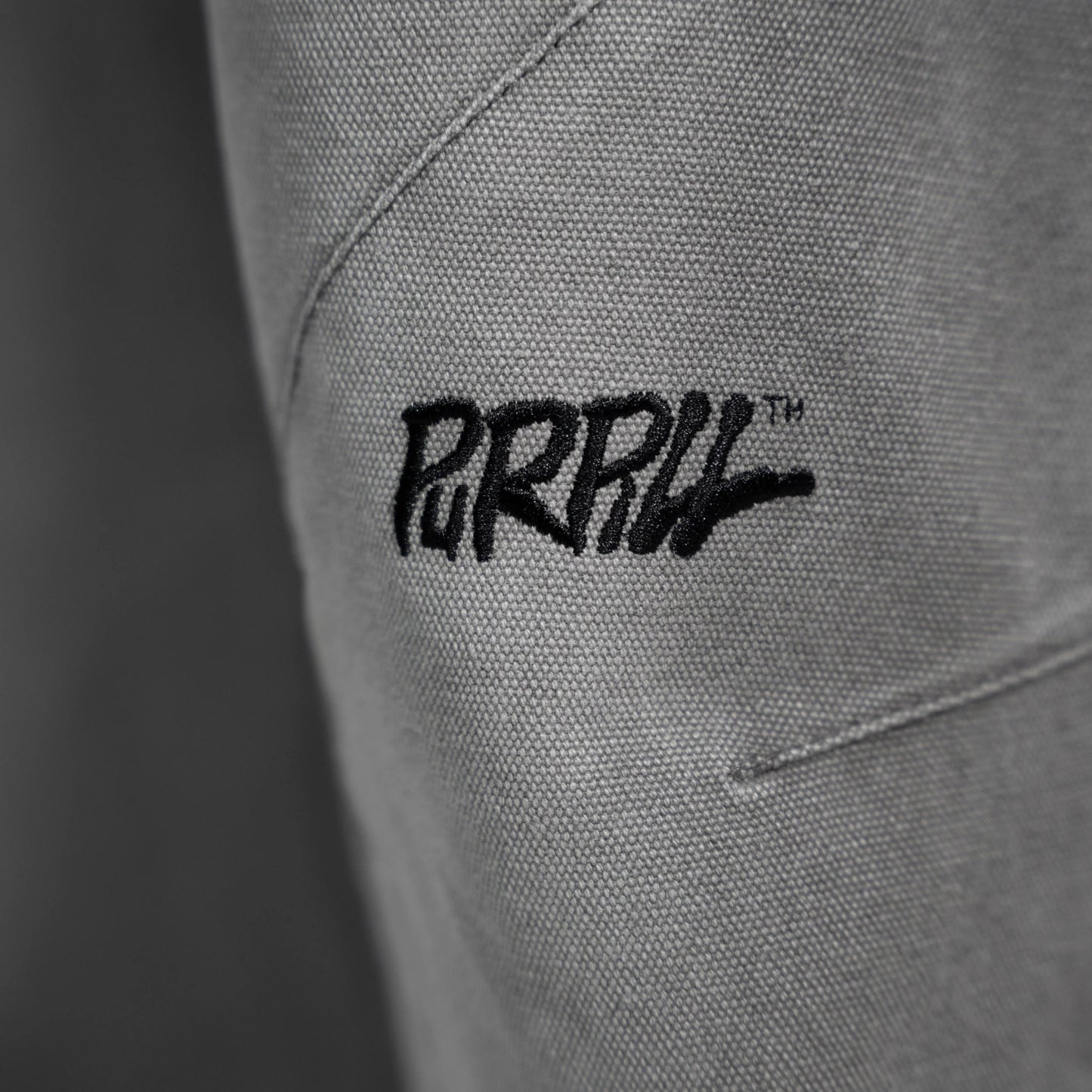 Purpill – Wavecut Denim Pants – Carbon (Unisex, Baggy Fit)