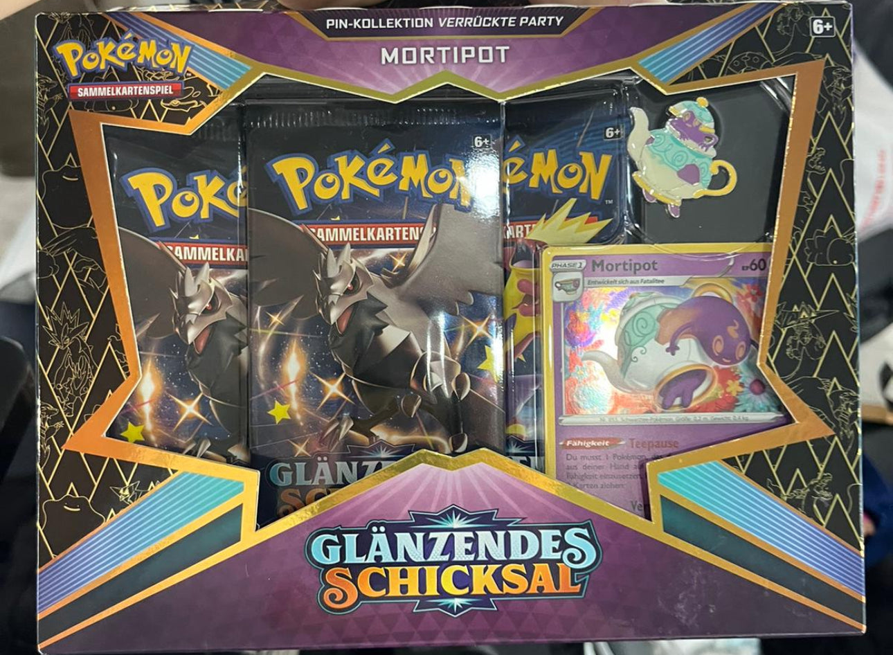 Pokémon Glänzendes Schicksal – Pin-Kollektion „Mortipot“ (Deutsch)