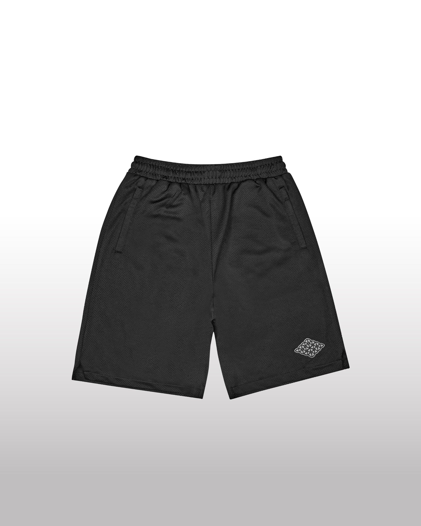 DIVENTION Mesh Shorts Black