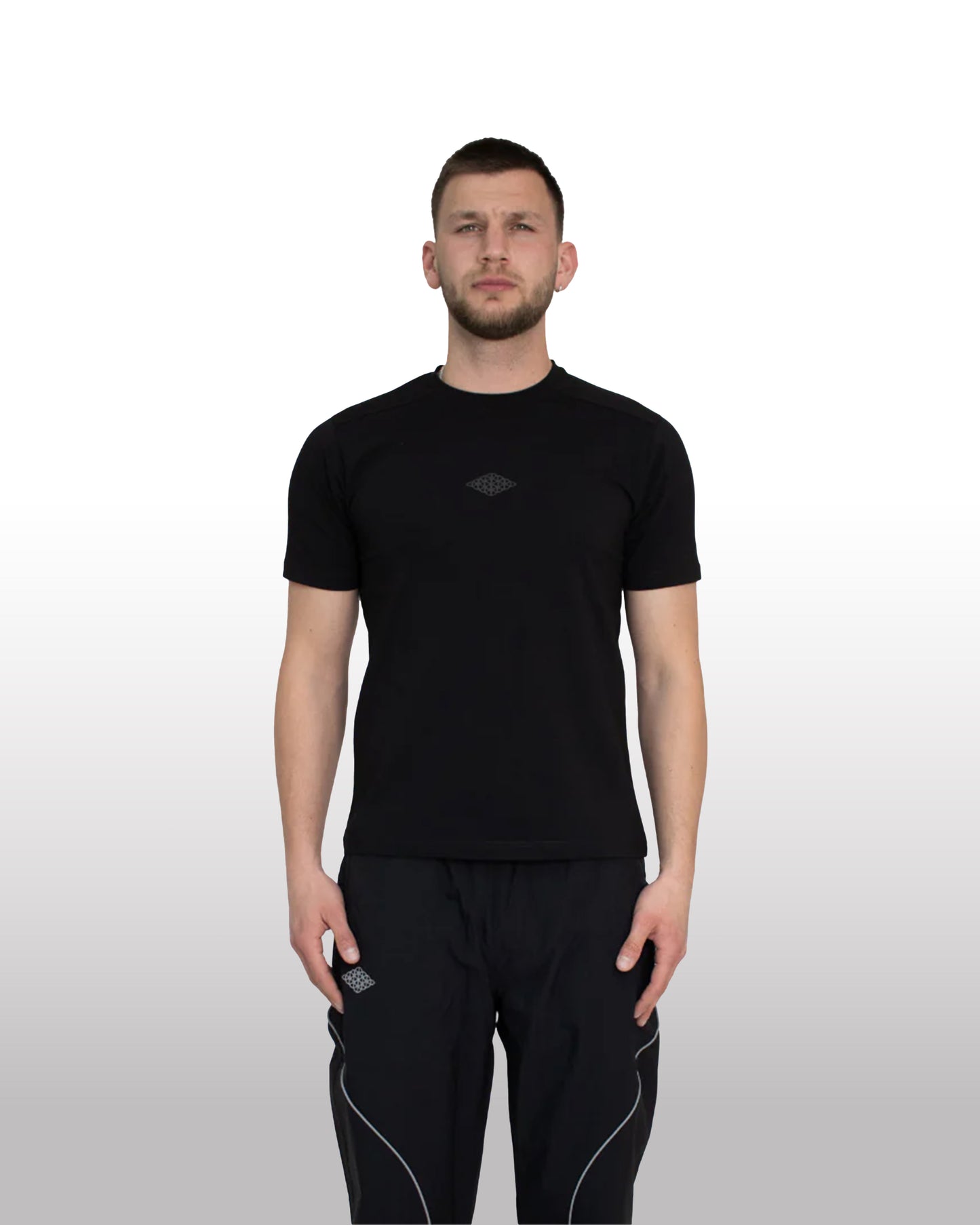 DIVENTION Performance T-Shirt Black