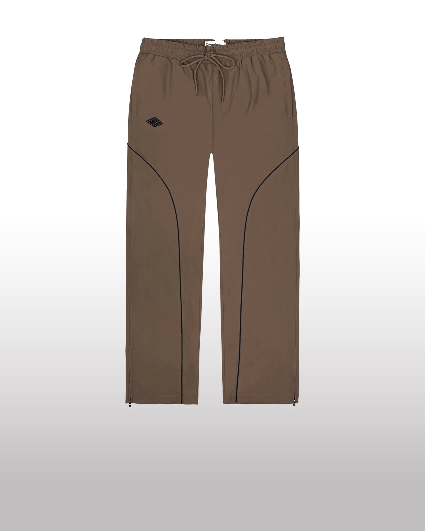 DIVENTION Track Pants Brown