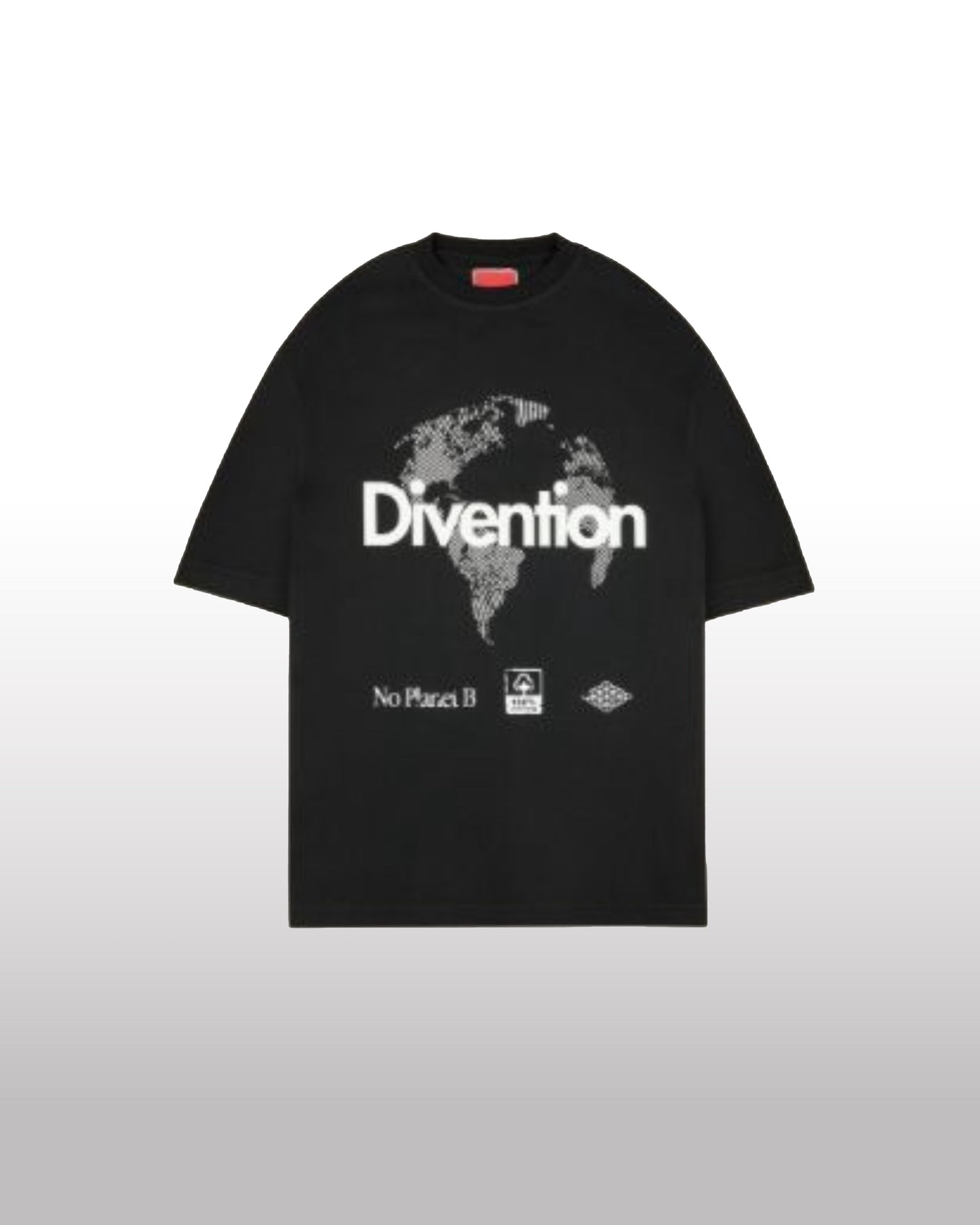 DIVENTION World T-Shirt Black