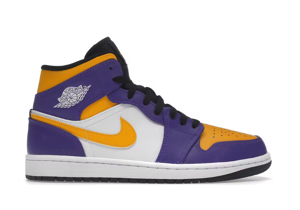 Jordan 1 Mid Lakers (2022)