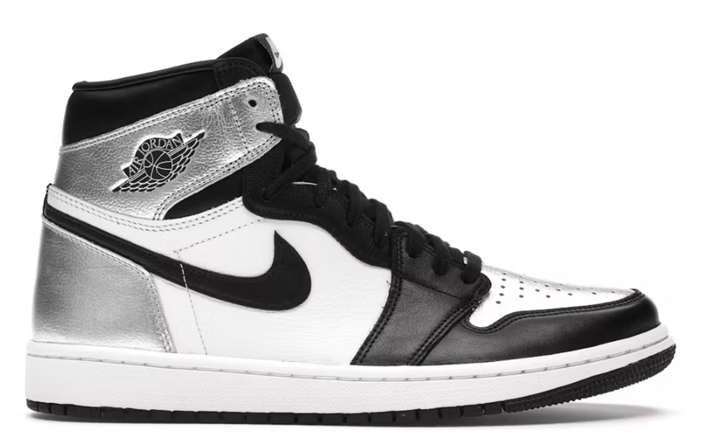 Nike Jordan 1 Retro High Silver Toe