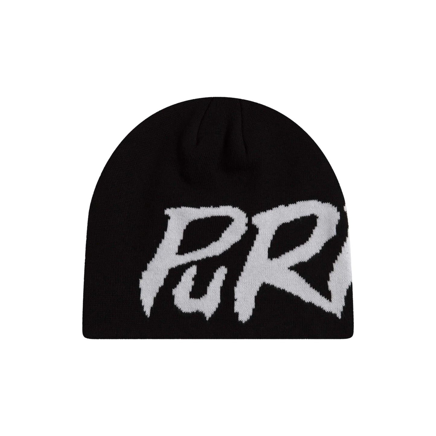 Purpill – Main Logo Jacquard Beanie I Black (One Size)
