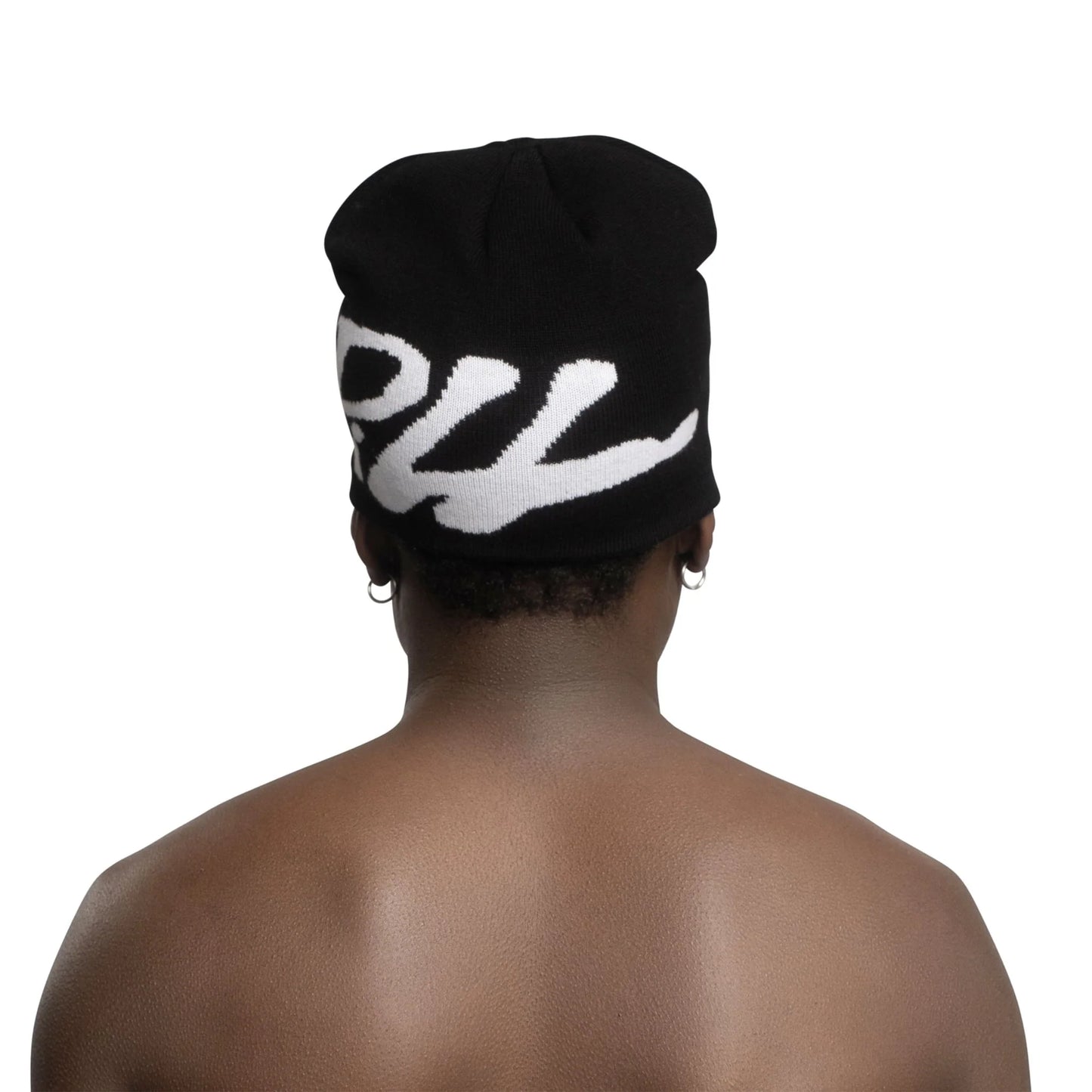 Purpill – Main Logo Jacquard Beanie I Black (One Size)