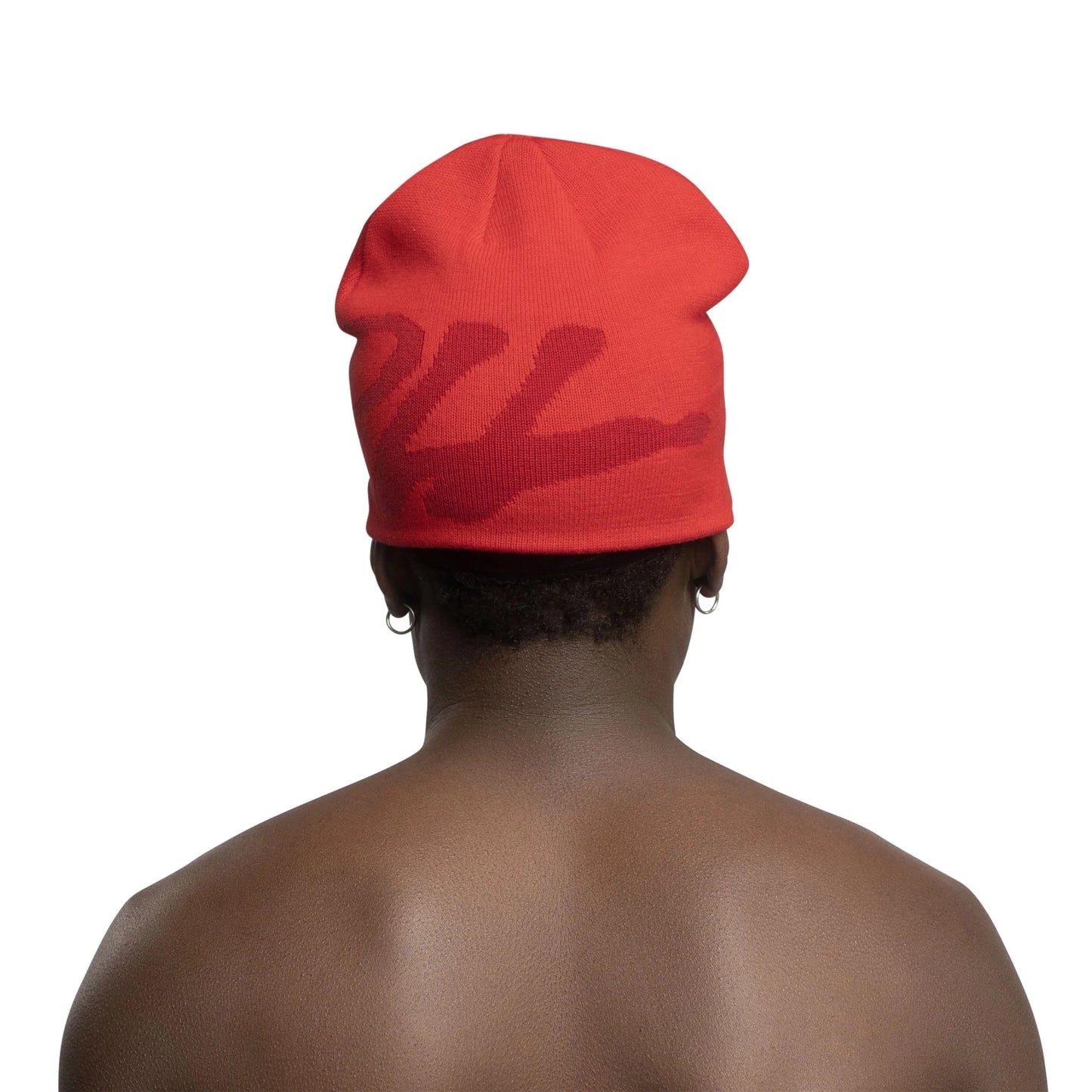 Purpill – Main Logo Jacquard Beanie I Cherry (One Size)