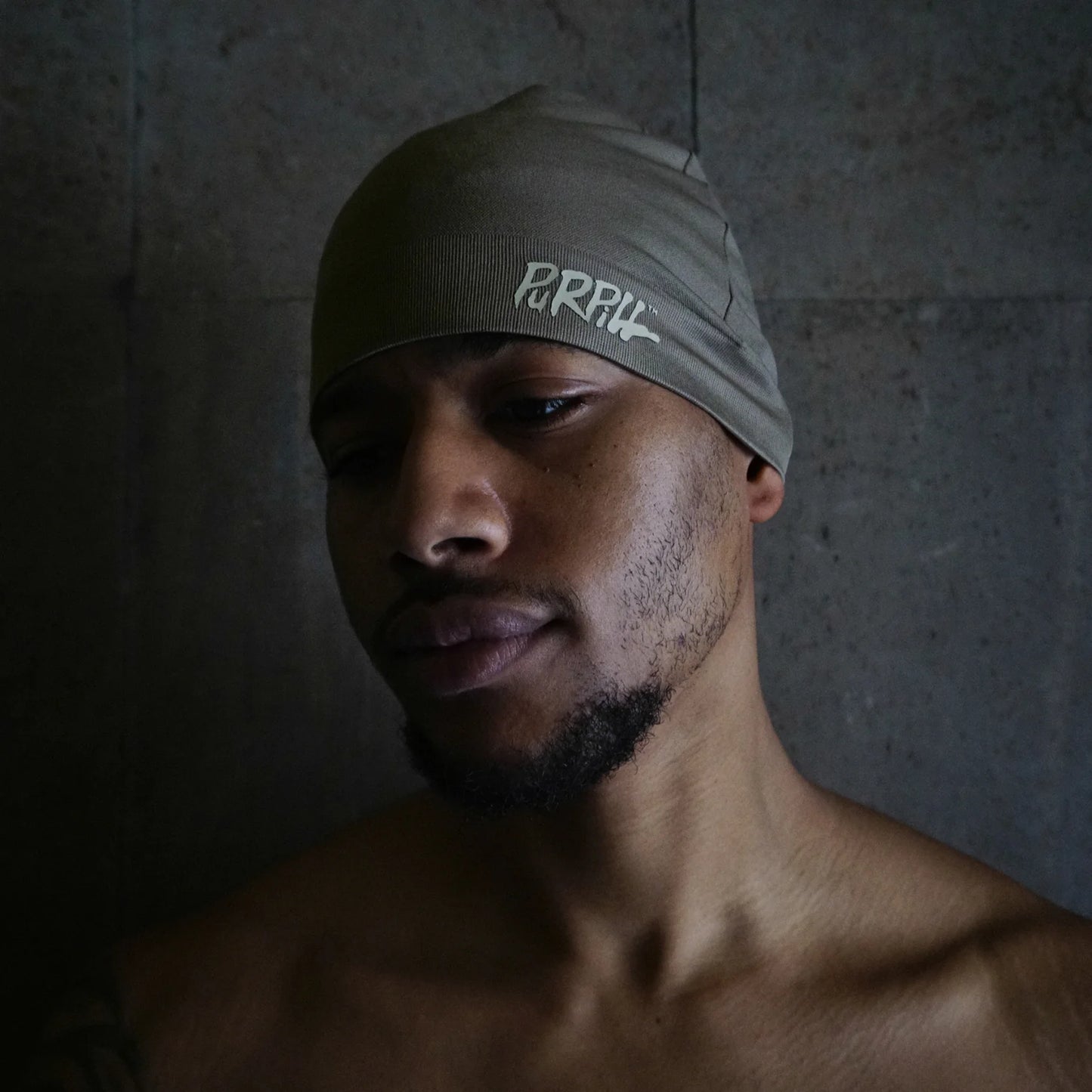 Purpill – Skull Cap - Mocha (Tech Streetwear Cap)