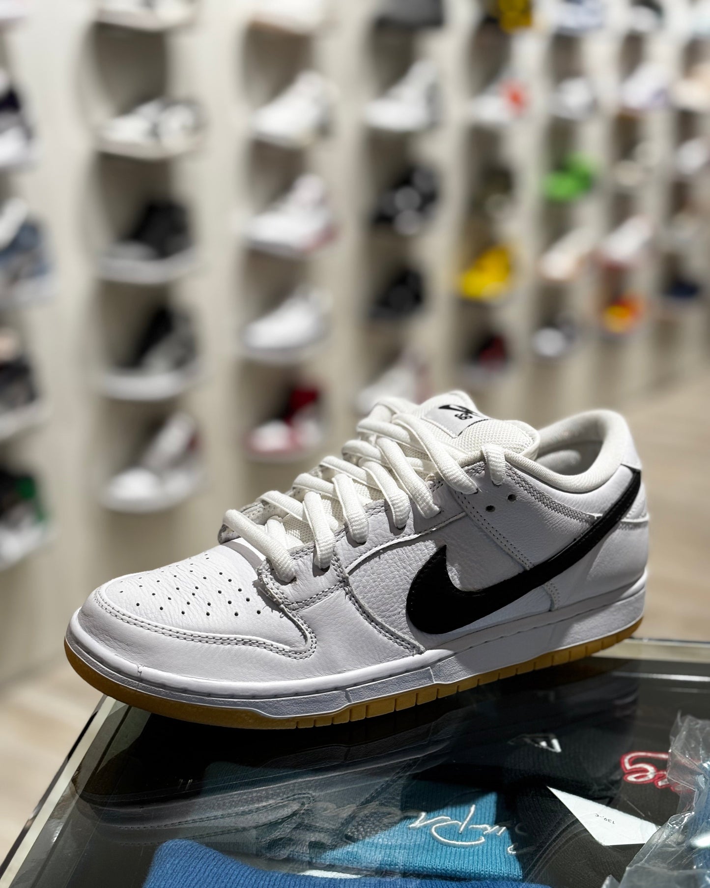 SB Laces White