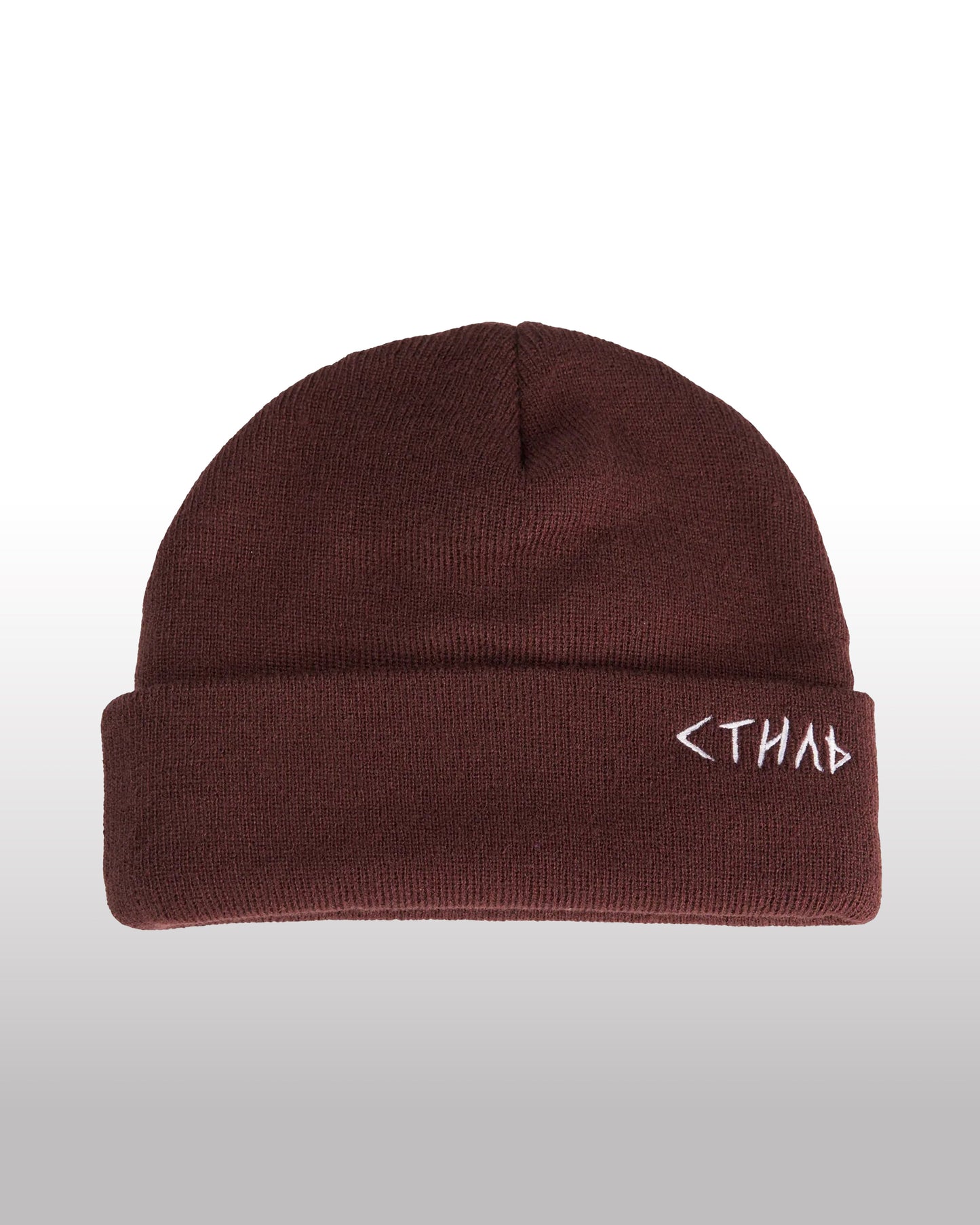STIL COUTURE Beanie "LOGO SKETCH" Dark Brown