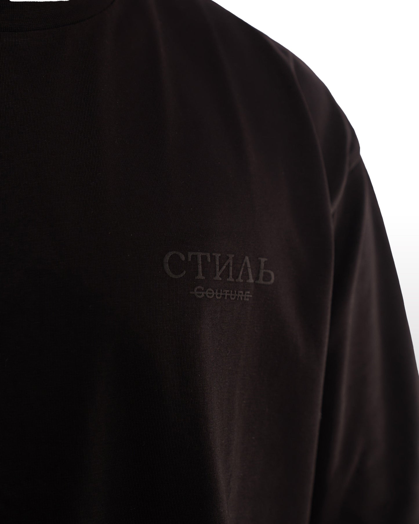 STIL COUTURE Essential Shirt Black