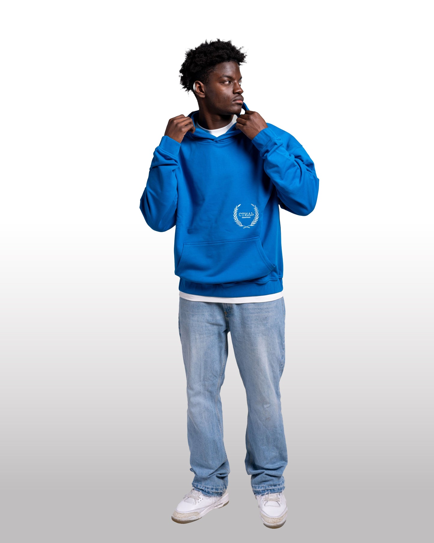 STIL COUTURE - Oversize Hoodie | Order Form - Mykonos Blue