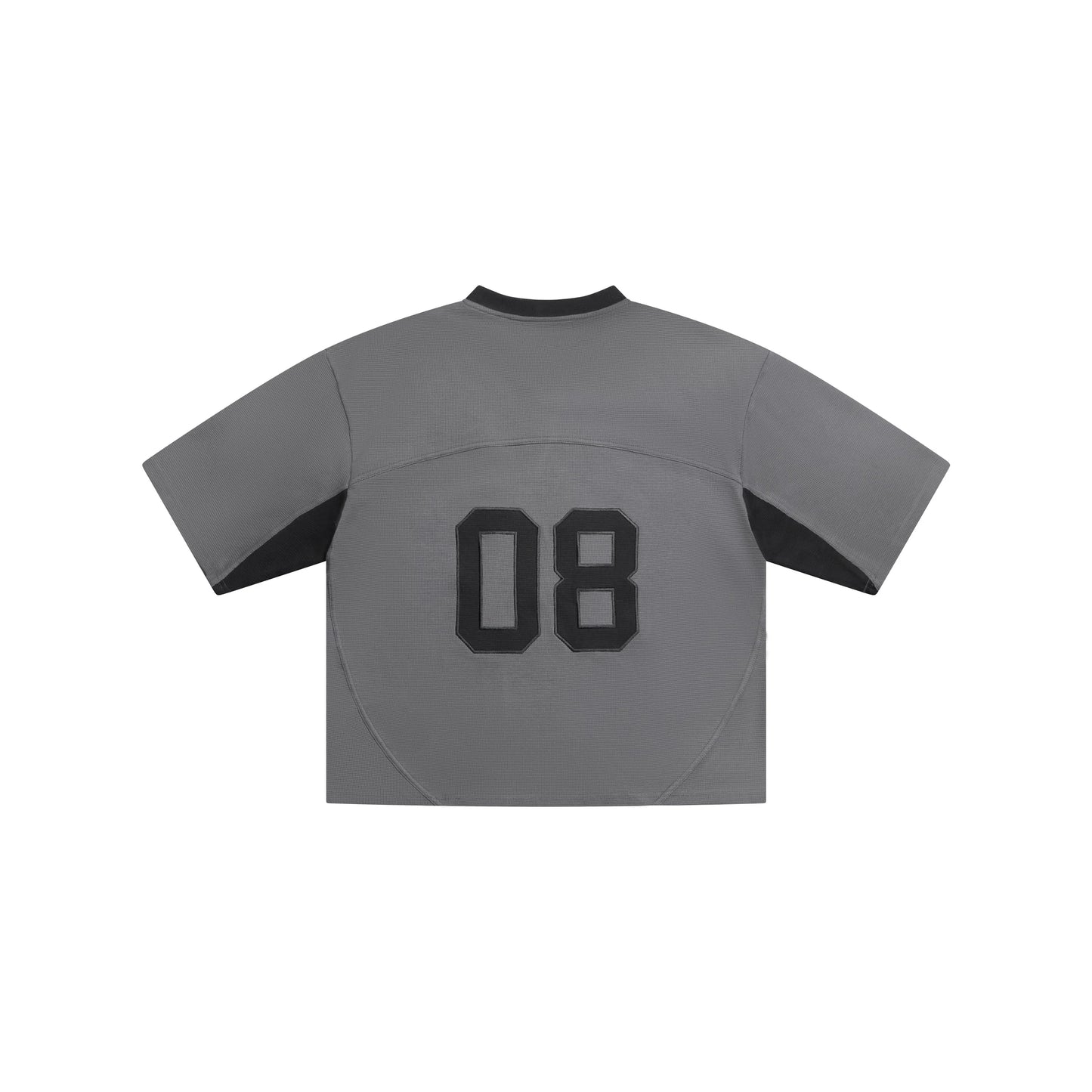 Purpill – Waffle Jersey LS – Anthracite (Unisex, Oversized)