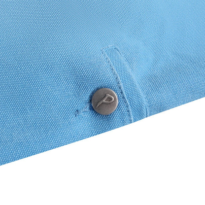 Purpill – Wavecut Denim Pants – Azure (Unisex, Baggy Fit)