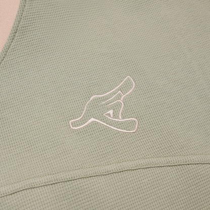 Purpill – Multi Panel LS Mesh Jersey (Olive, Unisex)