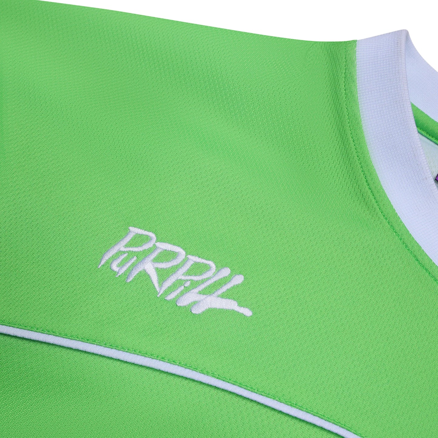 Purpill – Waffle Jersey LS – Lime (Unisex, Oversized)