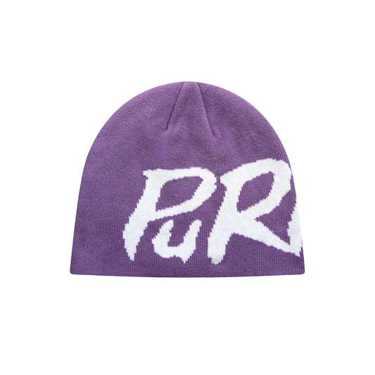 Purpill – Main Logo Jacquard Beanie I Purpill (One Size)