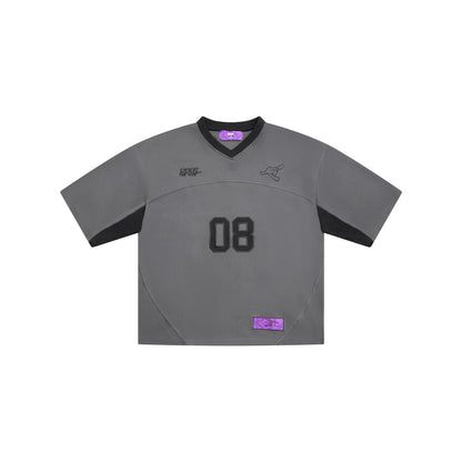 Purpill – Waffle Jersey LS – Anthracite (Unisex, Oversized)