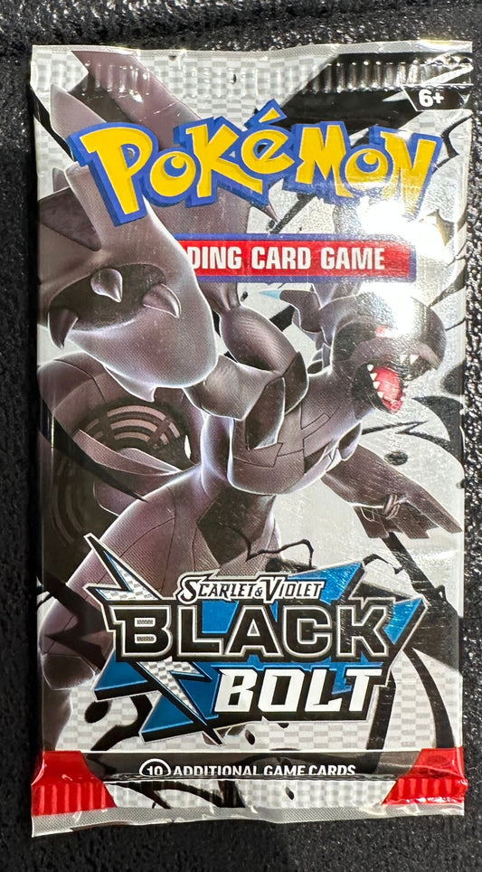 Pokemon Black Bolt Booster Pack (English)