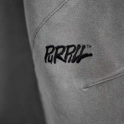 Purpill – Wavecut Denim Pants – Carbon (Unisex, Baggy Fit)