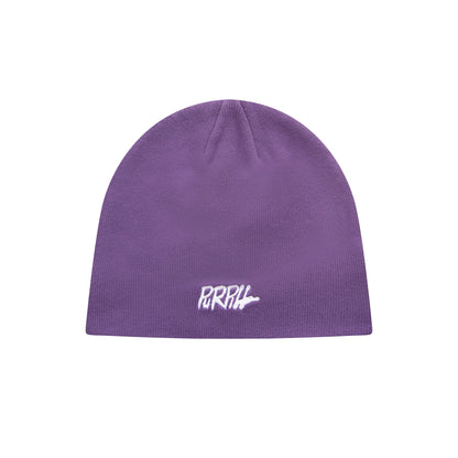 Purpill – Main Logo Embroidery Beanie I Purpill (One Size)