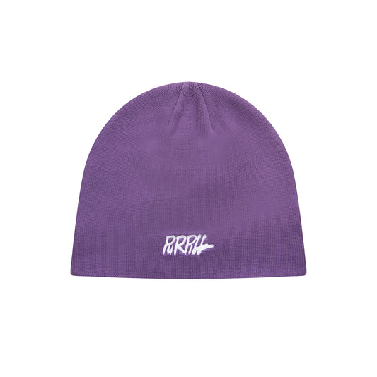 Purpill – Main Logo Embroidery Beanie I Purpill (One Size)