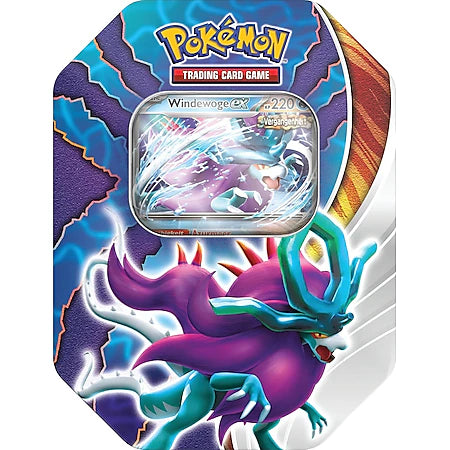 Pokemon Paradox Clash Tins: Windewoge ex Tin-Box (EU Version - deutsch)