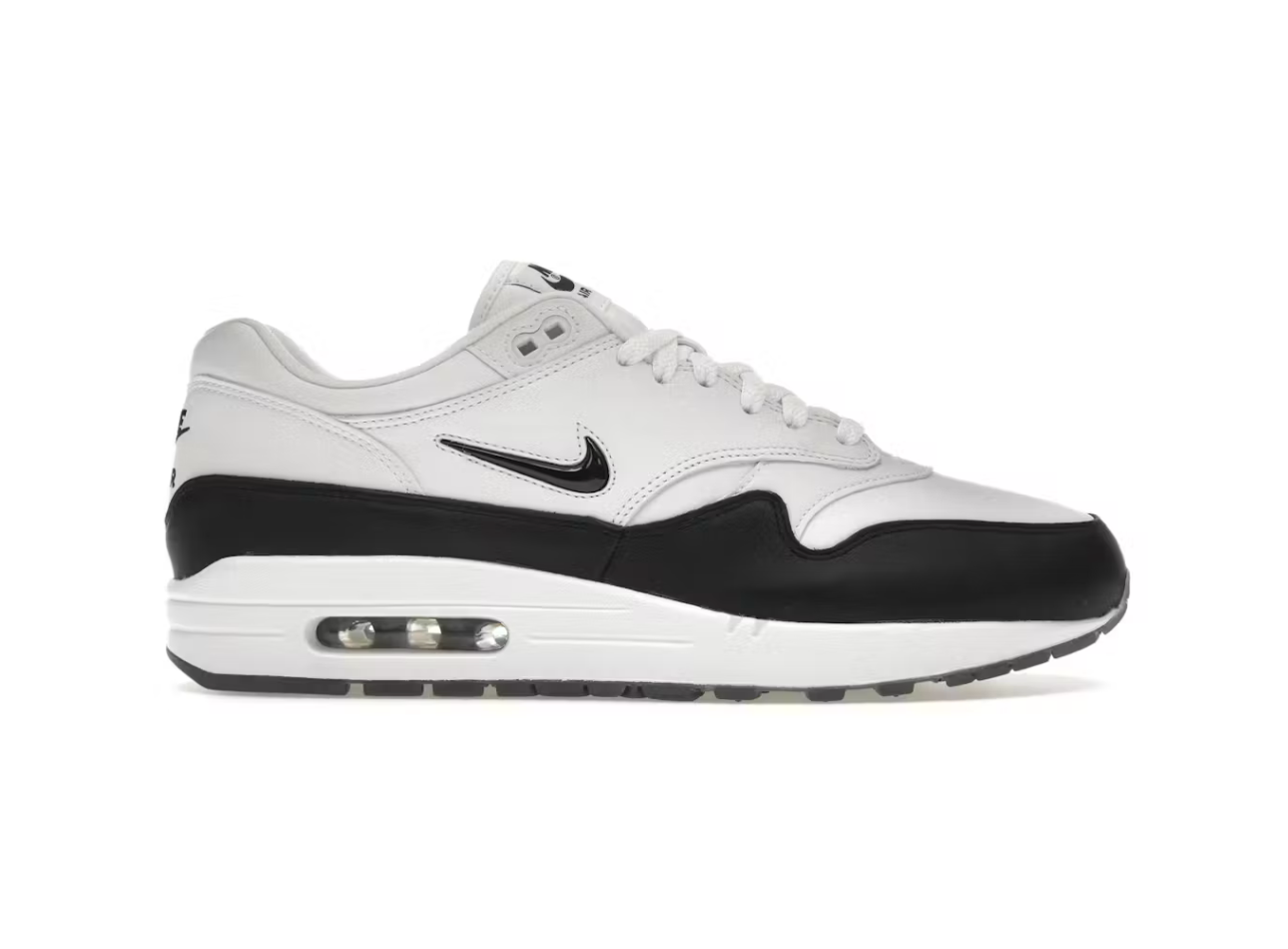 Nike Air Max 1 Juwel Weiß Schwarz (2017)