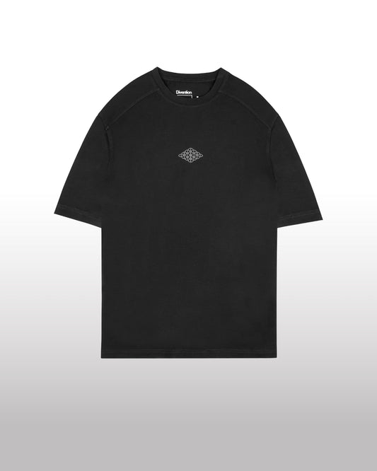 DIVENTION Performance T-Shirt Black