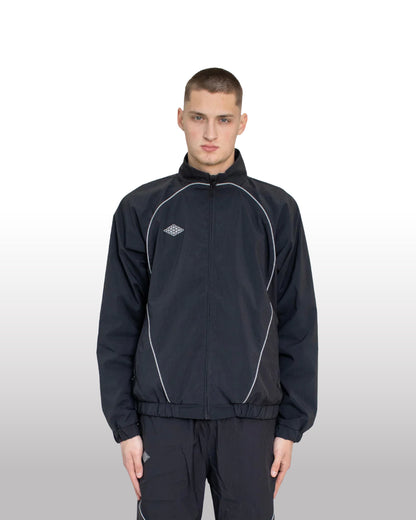 DIVENTION Track Jacket Black