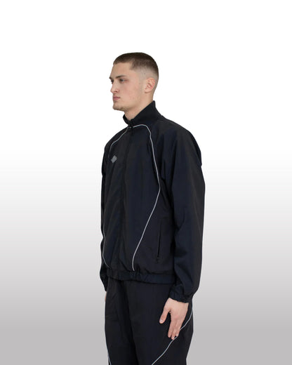 DIVENTION Track Jacket Black