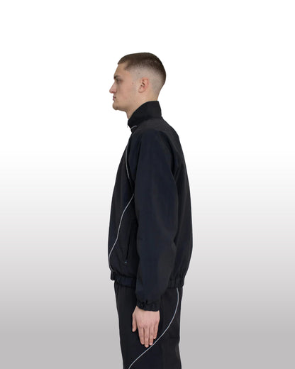 DIVENTION Track Jacket Black