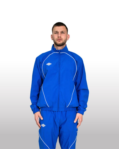DIVENTION Track Jacket Blue