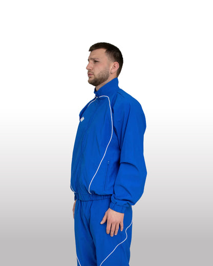 DIVENTION Track Jacket Blue