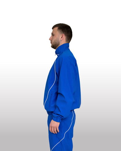 DIVENTION Track Jacket Blue