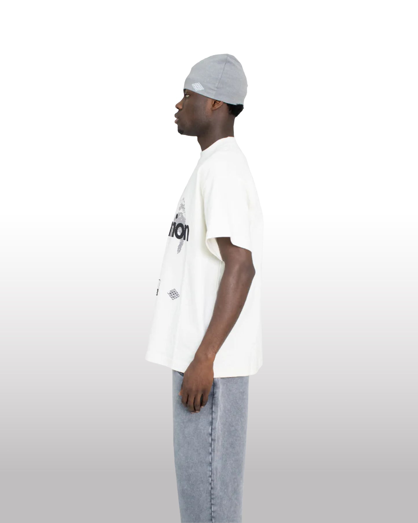 DIVENTION World T-Shirt Creme