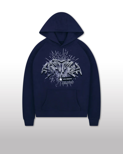 FORTYFIVE Records Hoodie Navy