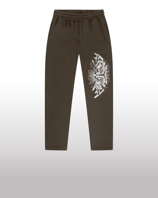 FORTYFIVE Records Sweatpants Brown
