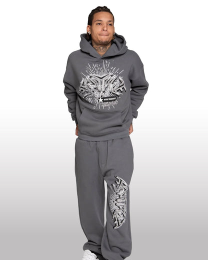 FORTYFIVE Records Sweatpands Dark Grey