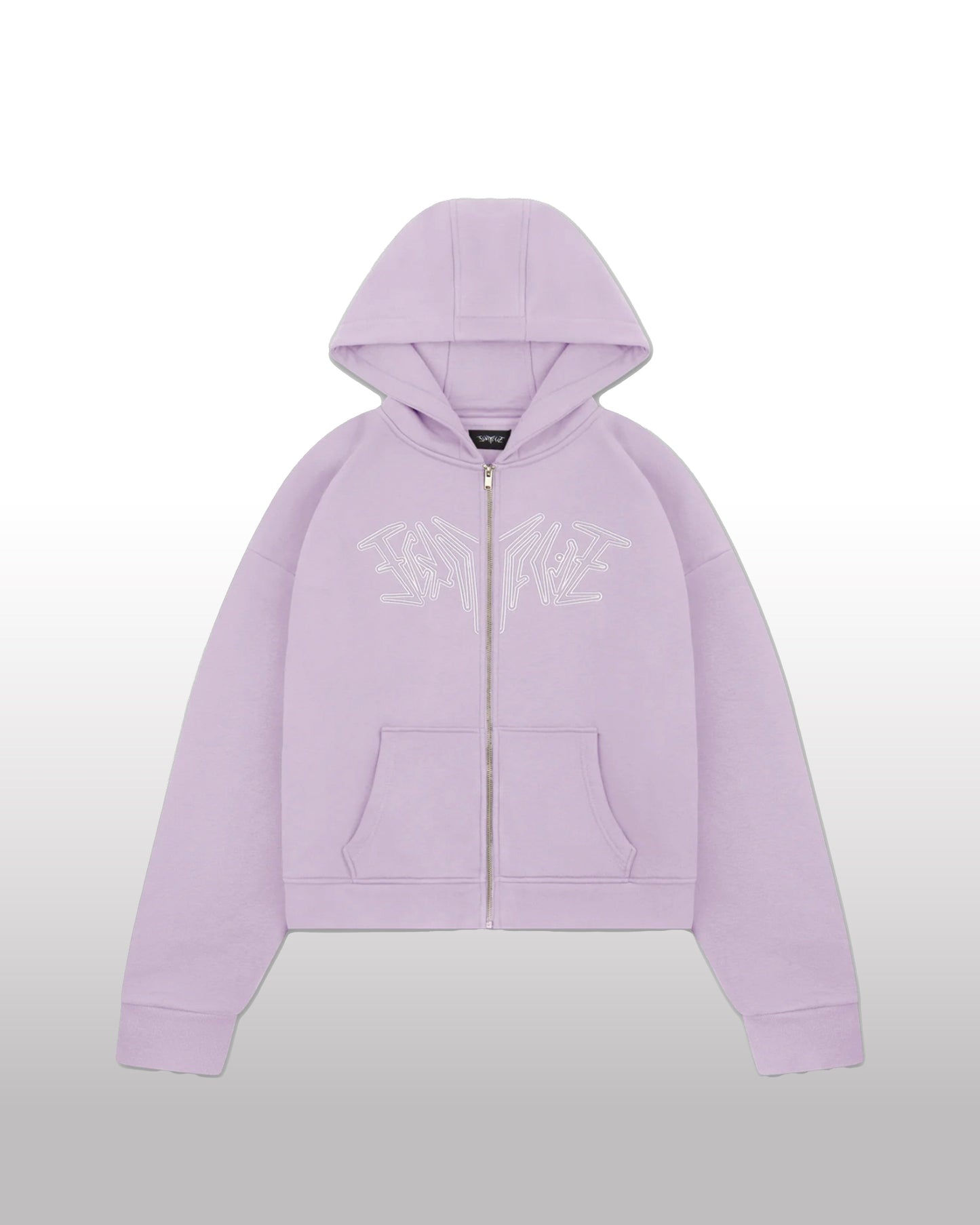 FORTYFIVE Zip Hoodie Light Purple