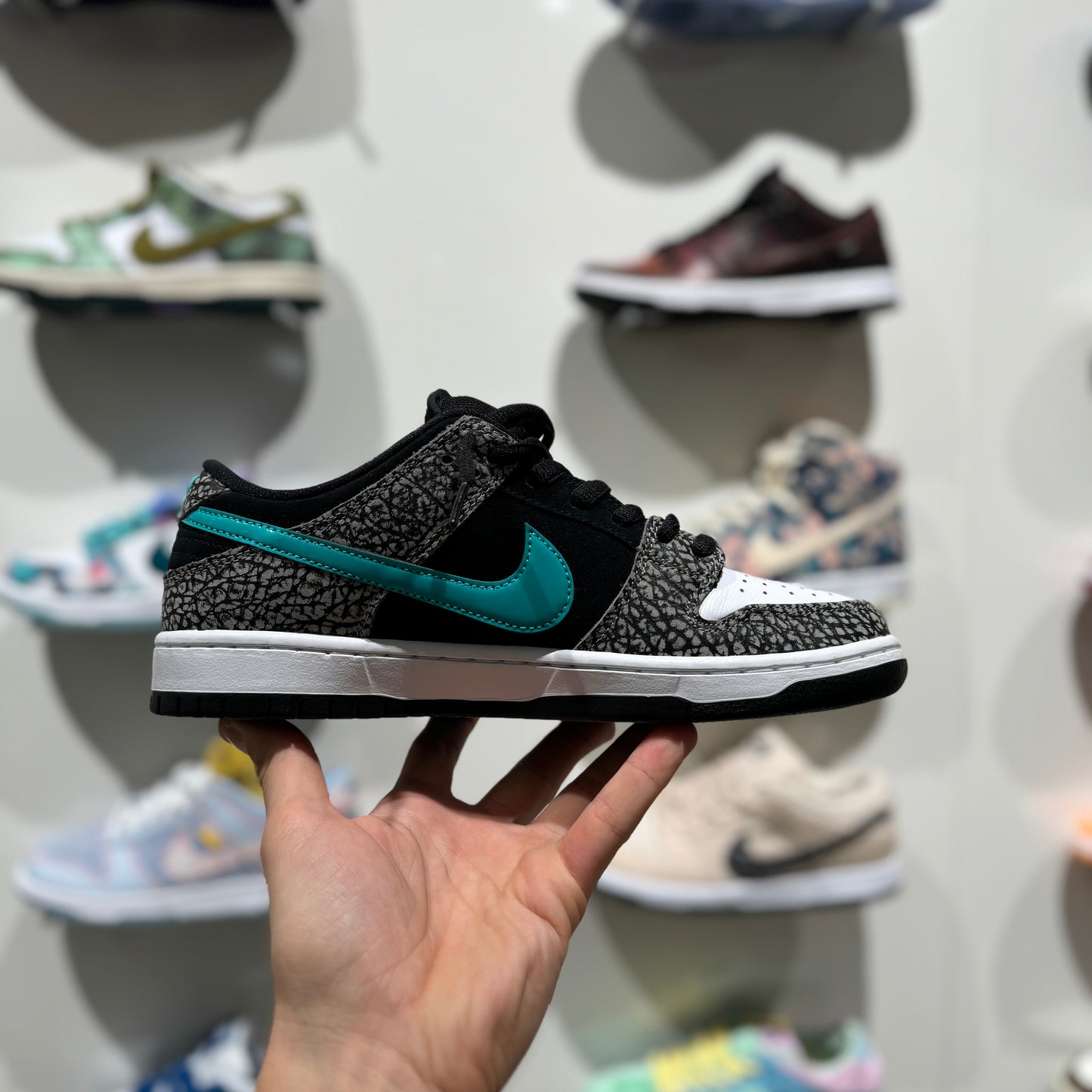 USED Nike Dunk Low Atmos Elephant