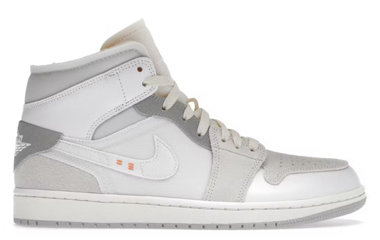 Nike Jordan 1 Mid SE Craft Inside Out White Grey