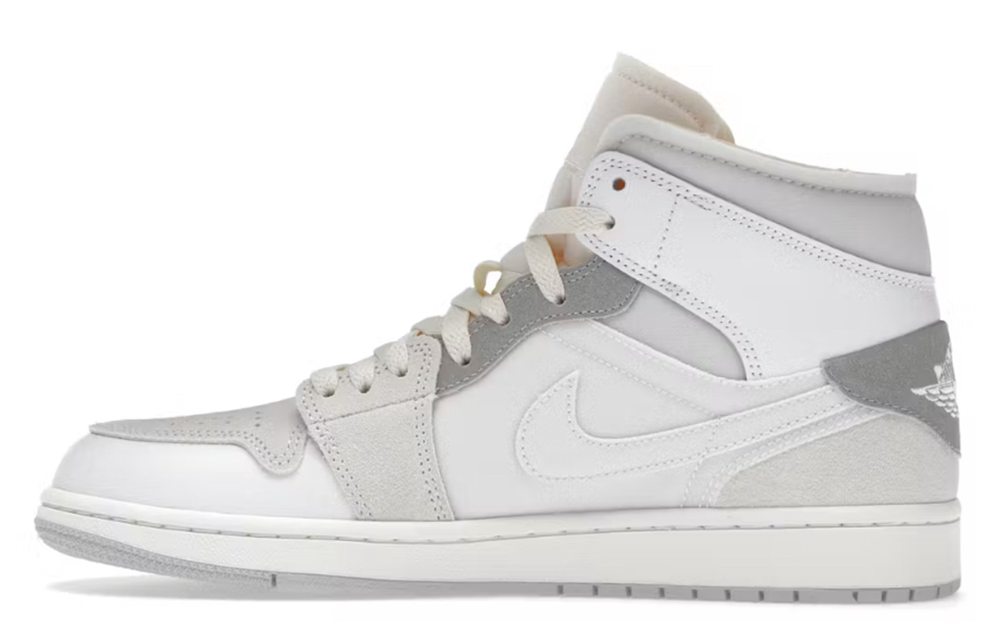 Nike Jordan 1 Mid SE Craft Inside Out White Grey